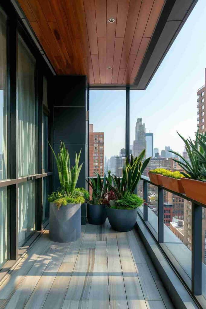 Balcony orientation and sunlight